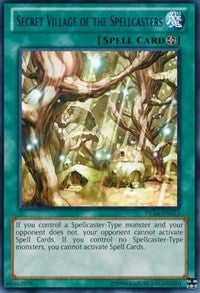 Secret Village of the Spellcasters (Blue) [DL14-EN013] Rare | Shuffle n Cut Hobbies & Games