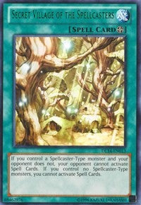 Secret Village of the Spellcasters (Green) [DL14-EN013] Rare | Shuffle n Cut Hobbies & Games