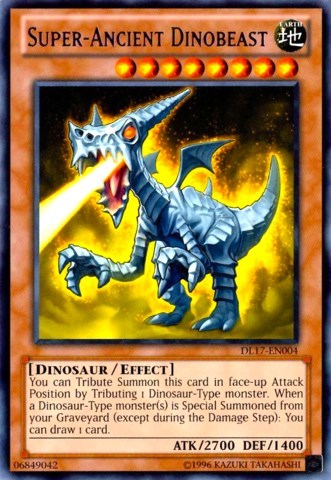 Super-Ancient Dinobeast (Purple) [DL17-EN004] Rare | Shuffle n Cut Hobbies & Games