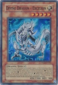 Divine Dragon - Excelion [DR04-EN153] Super Rare | Shuffle n Cut Hobbies & Games