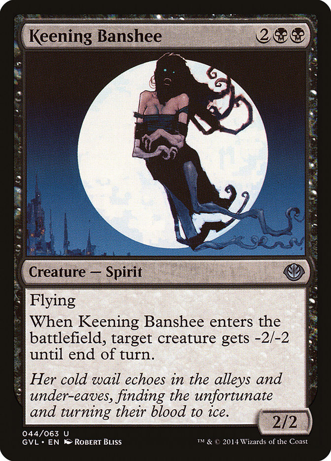 Keening Banshee (Garruk vs. Liliana) [Duel Decks Anthology] | Shuffle n Cut Hobbies & Games