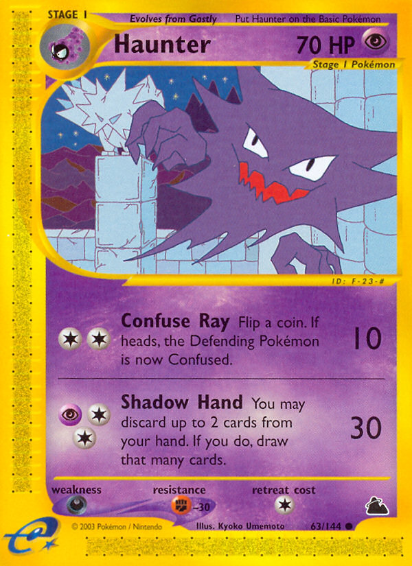 Haunter (63/144) [Skyridge] | Shuffle n Cut Hobbies & Games