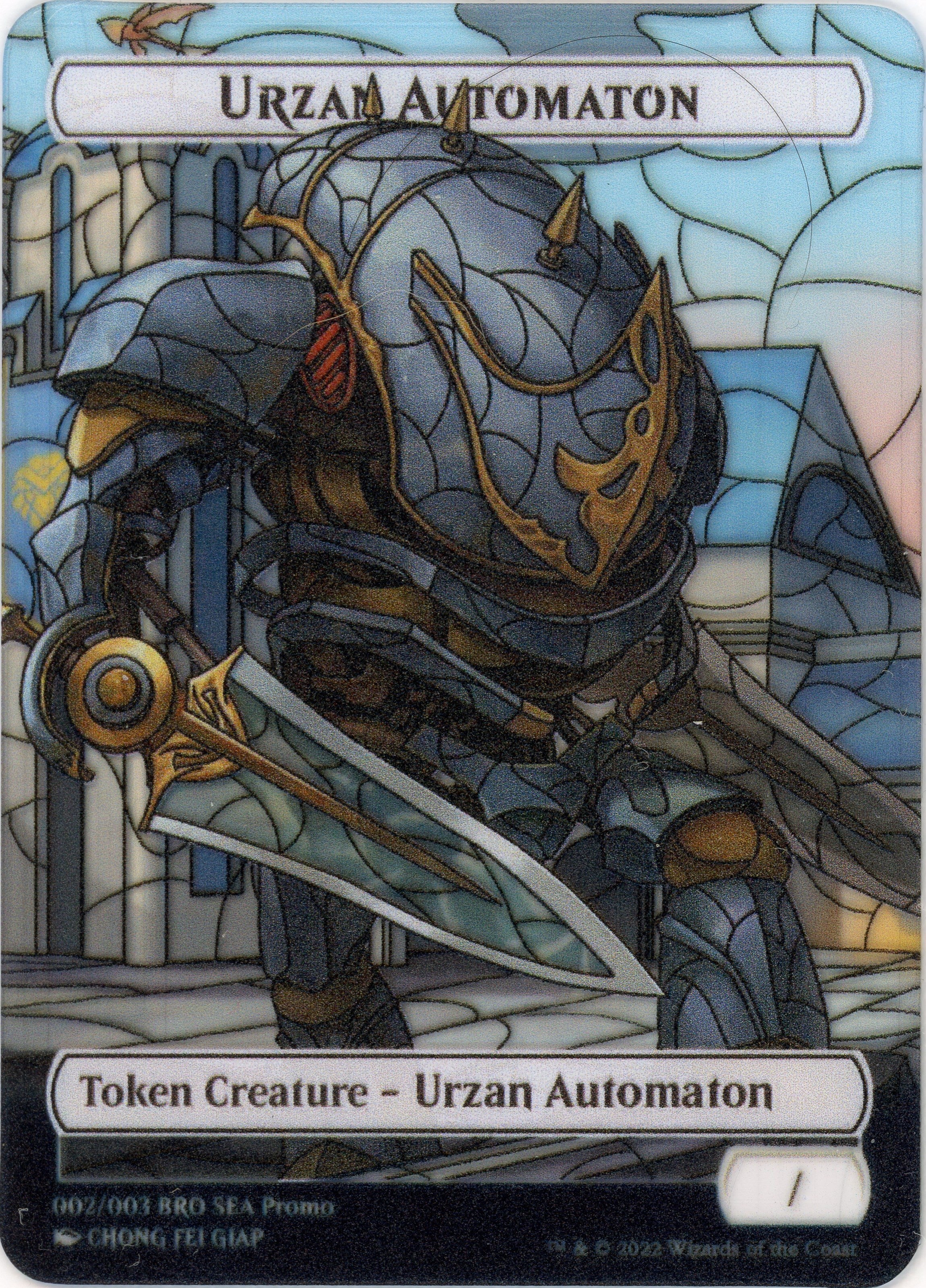 Urzan Automaton Token (SEA Exclusive) [The Brothers' War Tokens] | Shuffle n Cut Hobbies & Games