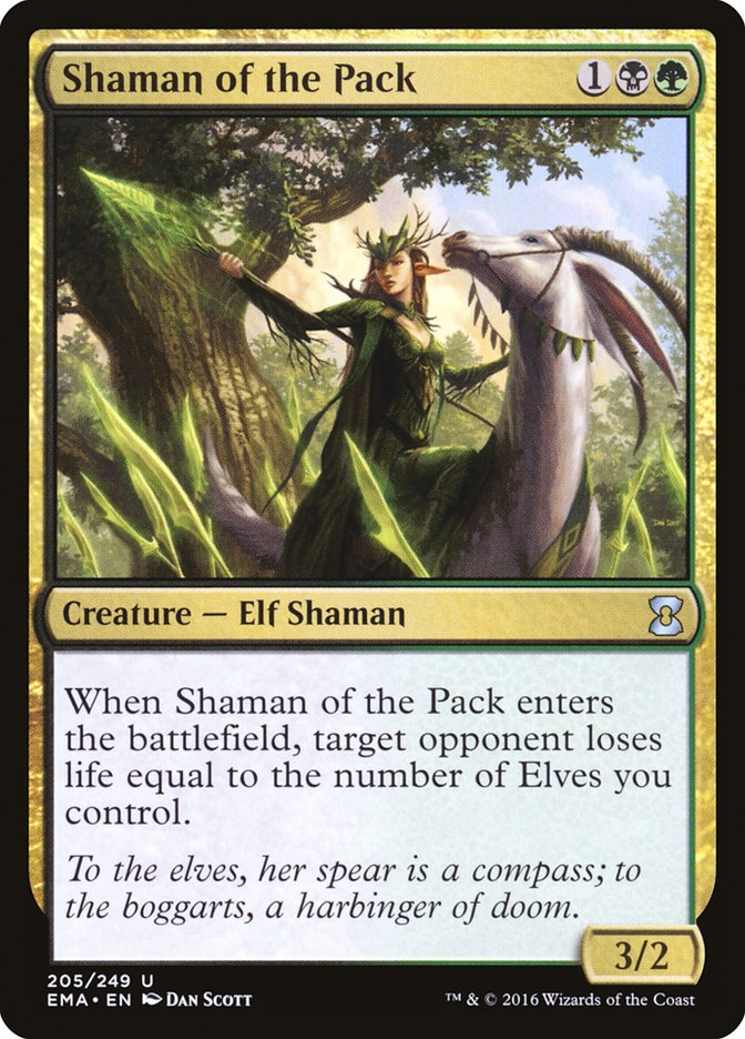 Shaman of the Pack [Eternal Masters] | Shuffle n Cut Hobbies & Games