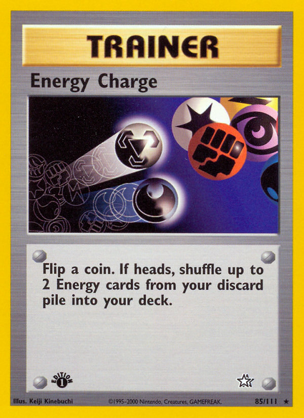 Energy Charge (85/111) [Neo Genesis 1st Edition] | Shuffle n Cut Hobbies & Games