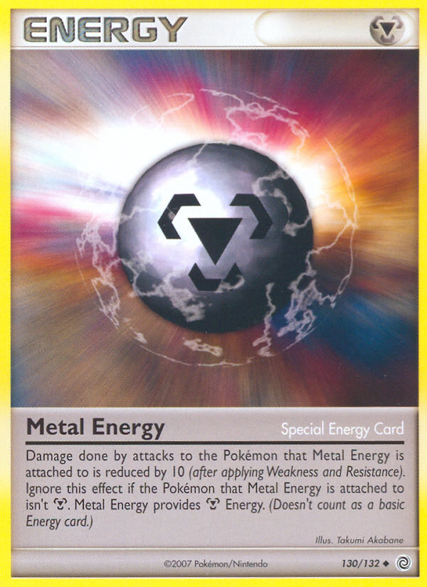 Metal Energy (130/132) [Diamond & Pearl: Secret Wonders] | Shuffle n Cut Hobbies & Games