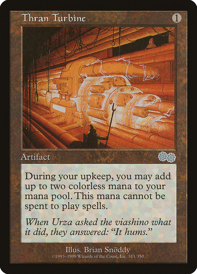 Thran Turbine [Urza's Saga] | Shuffle n Cut Hobbies & Games