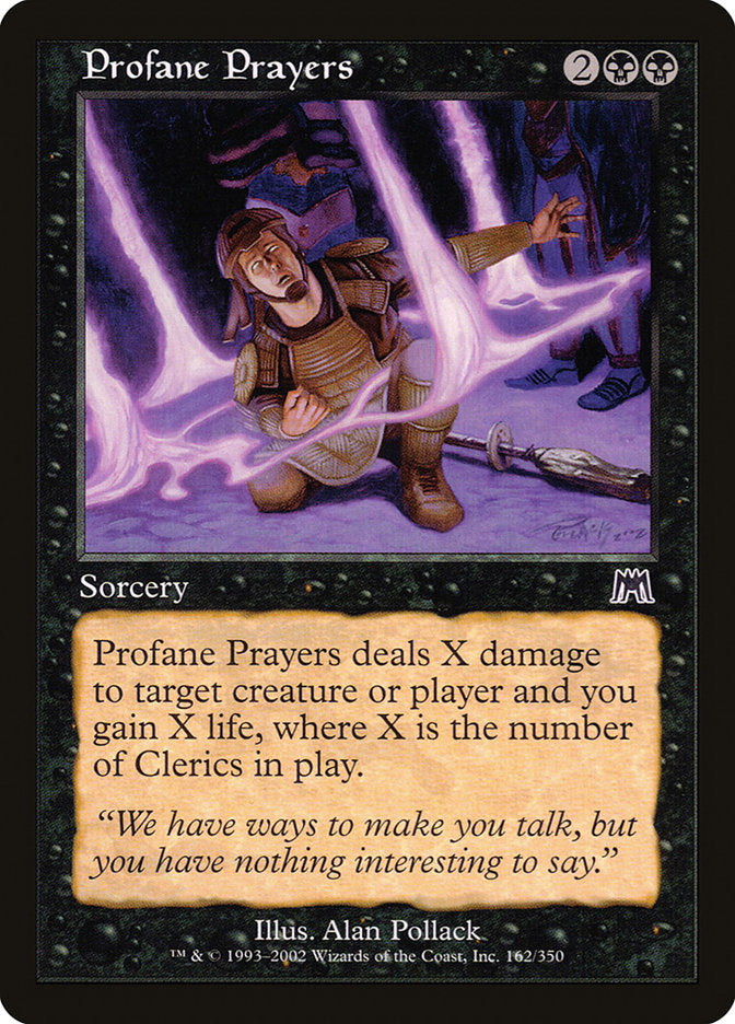 Profane Prayers [Onslaught] | Shuffle n Cut Hobbies & Games