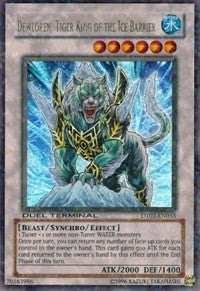 Dewloren, Tiger King of the Ice Barrier [DT02-EN033] Ultra Rare | Shuffle n Cut Hobbies & Games