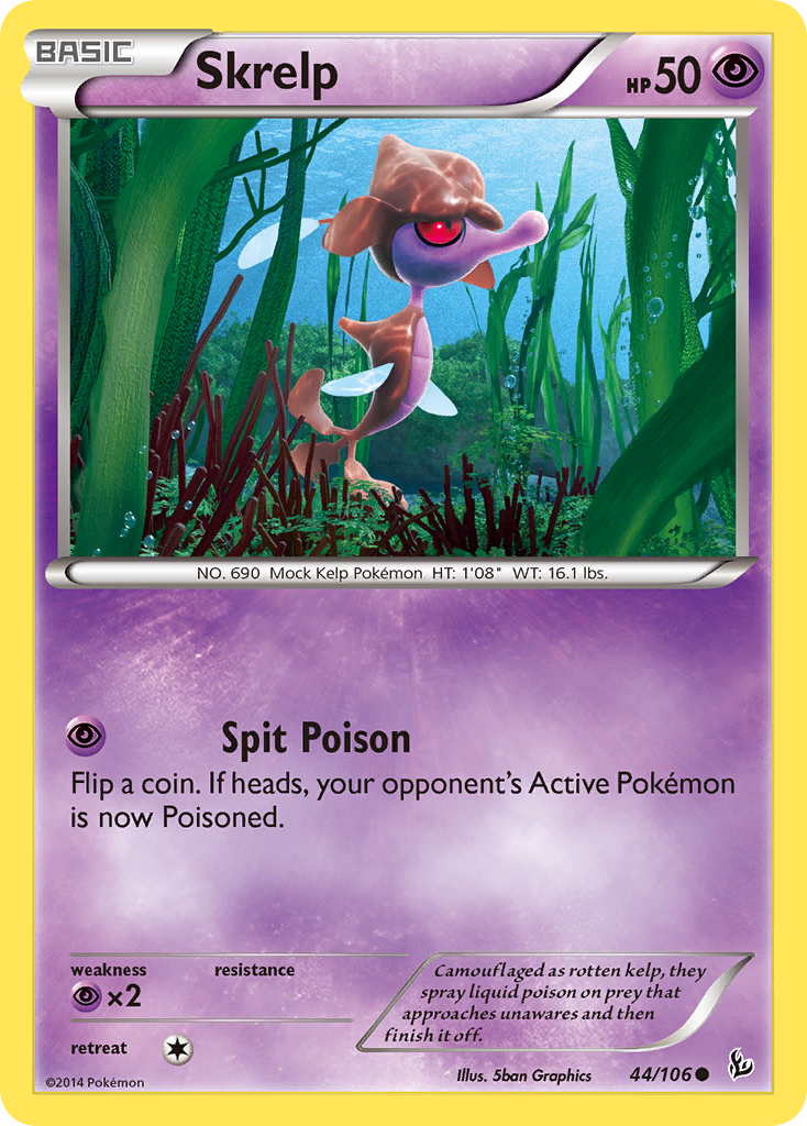 Skrelp (44/106) [XY: Flashfire] | Shuffle n Cut Hobbies & Games