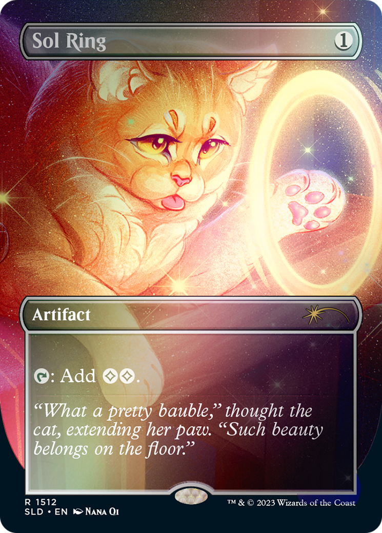 Sol Ring (1512) // Sol Ring [Secret Lair Commander Deck: Raining Cats and Dogs] | Shuffle n Cut Hobbies & Games