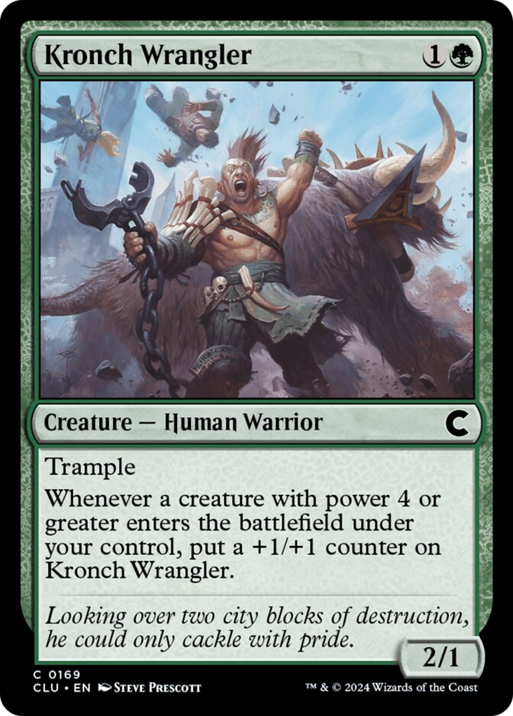 Kronch Wrangler [Ravnica: Clue Edition] | Shuffle n Cut Hobbies & Games