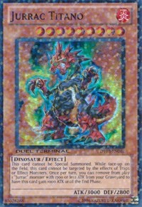 Jurrac Titano [DT03-EN067] Super Rare | Shuffle n Cut Hobbies & Games