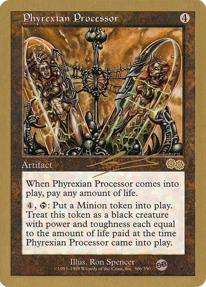 Phyrexian Processor (Nicolas Labarre) (SB) [World Championship Decks 2000] | Shuffle n Cut Hobbies & Games