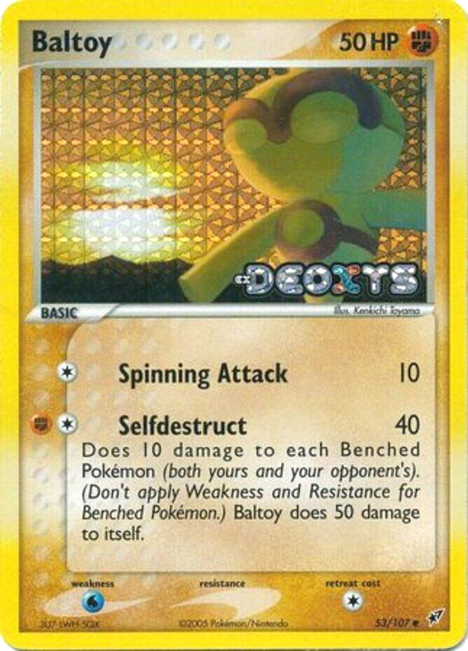 Baltoy (53/107) (Stamped) [EX: Deoxys] | Shuffle n Cut Hobbies & Games