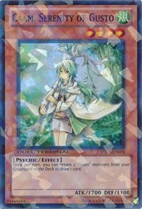 Caam, Serenity of Gusto [DT05-EN074] Super Rare | Shuffle n Cut Hobbies & Games