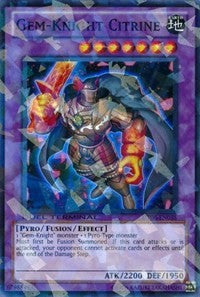 Gem-Knight Citrine [DT06-EN035] Super Rare | Shuffle n Cut Hobbies & Games