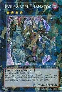 Evilswarm Thanatos [DT07-EN090] Super Rare | Shuffle n Cut Hobbies & Games