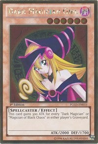 Dark Magician Girl [PGLD-EN033] Gold Rare | Shuffle n Cut Hobbies & Games