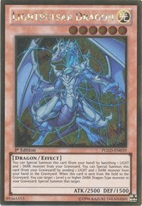 Lightpulsar Dragon [PGLD-EN039] Gold Rare | Shuffle n Cut Hobbies & Games