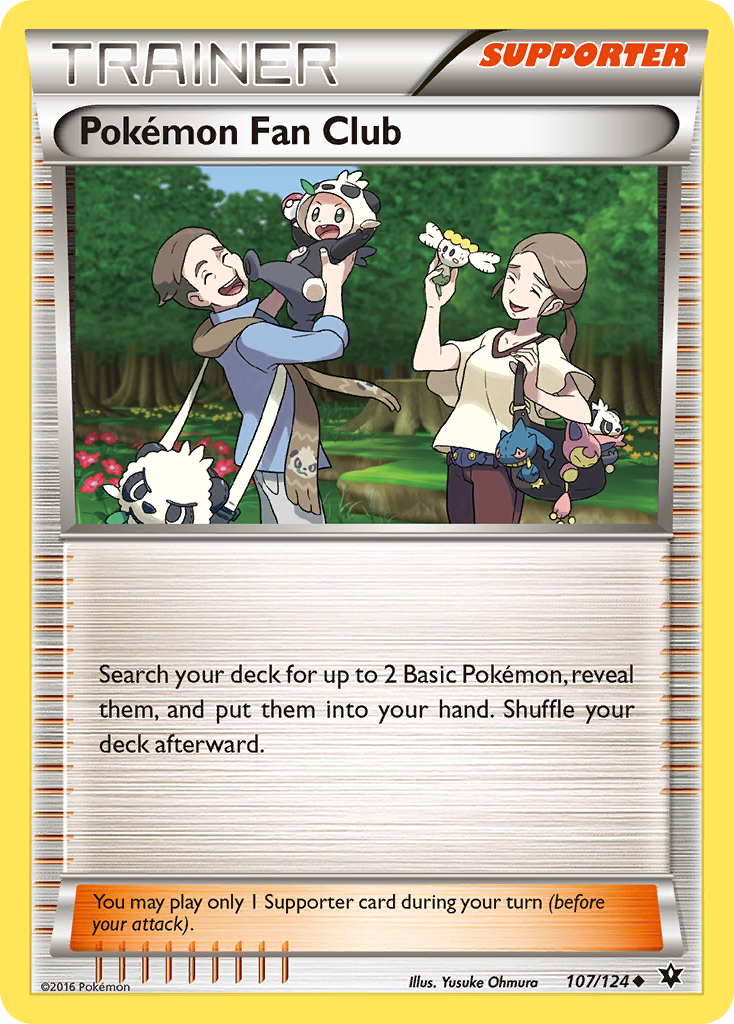 Pokemon Fan Club (107/124) [XY: Fates Collide] | Shuffle n Cut Hobbies & Games