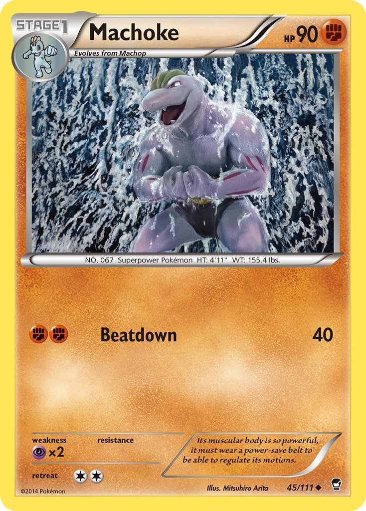 Machoke (45/111) [XY: Furious Fists] | Shuffle n Cut Hobbies & Games