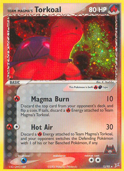 Team Magma's Torkoal (12/95) [EX: Team Magma vs Team Aqua] | Shuffle n Cut Hobbies & Games