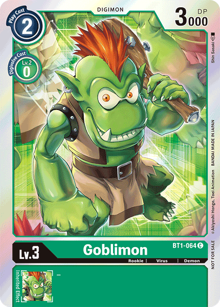 Goblimon [BT1-064] (Event Pack) [Release Special Booster Ver.1.0 Promos] | Shuffle n Cut Hobbies & Games