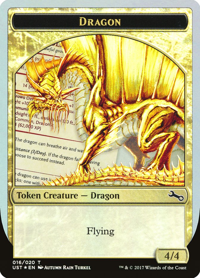 Dragon Token [Unstable Tokens] | Shuffle n Cut Hobbies & Games