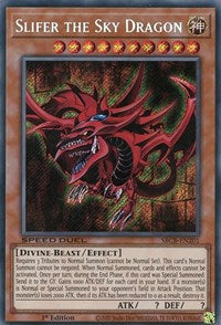 Slifer the Sky Dragon [SBCB-EN201] Secret Rare | Shuffle n Cut Hobbies & Games