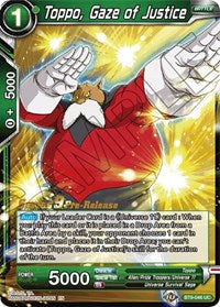 Toppo, Gaze of Justice [BT9-046] | Shuffle n Cut Hobbies & Games