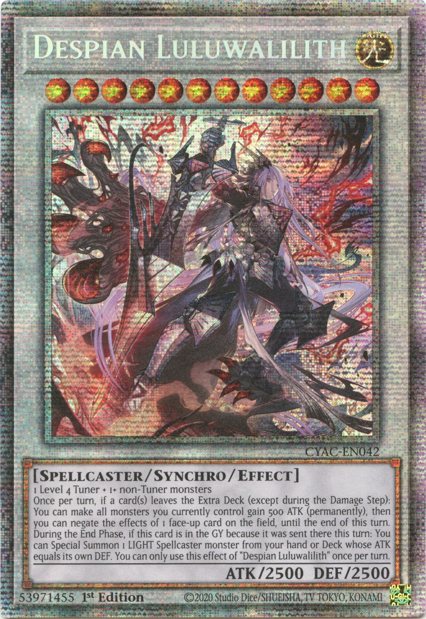 Despian Luluwalilith [CYAC-EN042] Starlight Rare | Shuffle n Cut Hobbies & Games