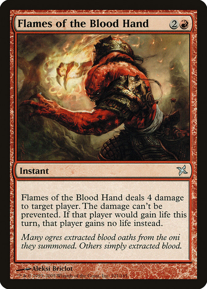 Flames of the Blood Hand [Betrayers of Kamigawa] | Shuffle n Cut Hobbies & Games