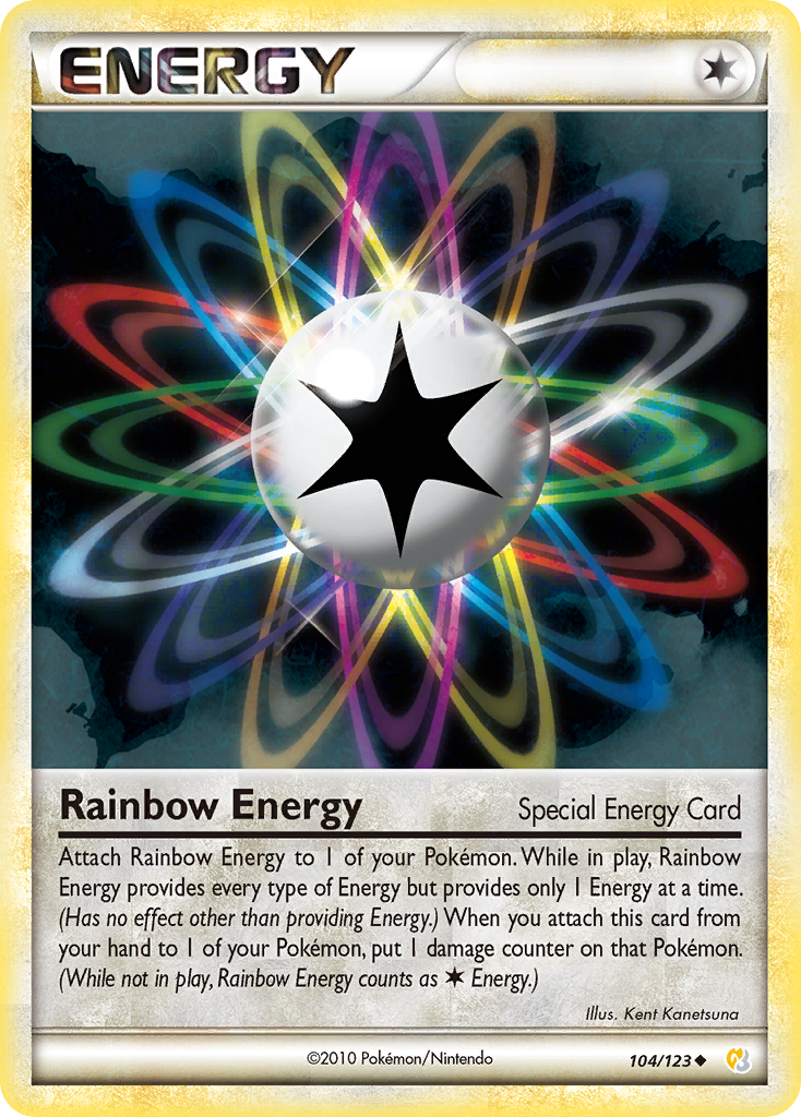 Rainbow Energy (104/123) [HeartGold & SoulSilver: Base Set] | Shuffle n Cut Hobbies & Games