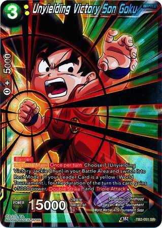 Unyielding Victory Son Goku [TB2-051] | Shuffle n Cut Hobbies & Games