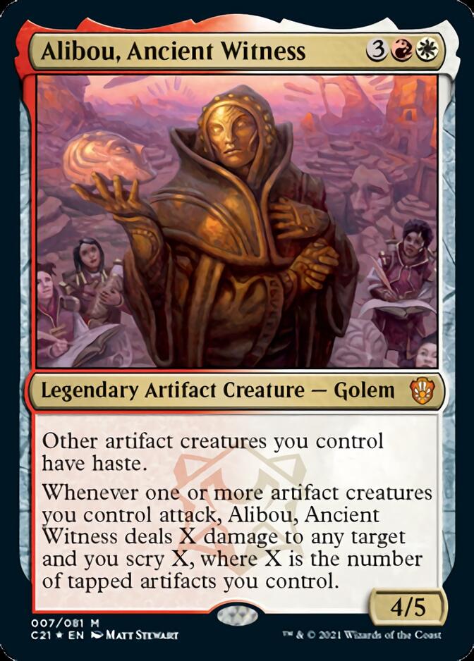 Alibou, Ancient Witness [Commander 2021] | Shuffle n Cut Hobbies & Games