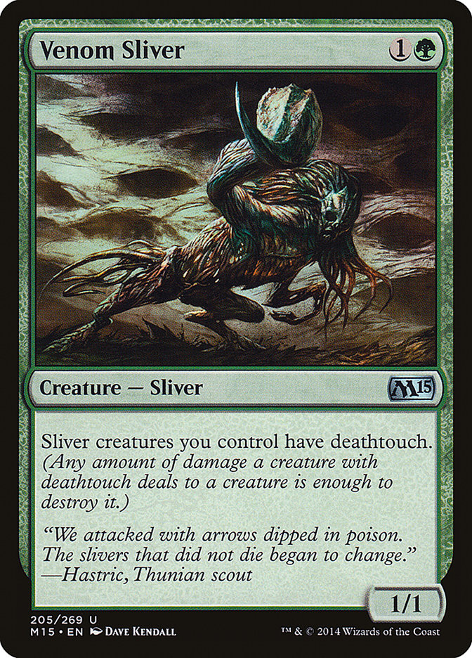 Venom Sliver [Magic 2015] | Shuffle n Cut Hobbies & Games