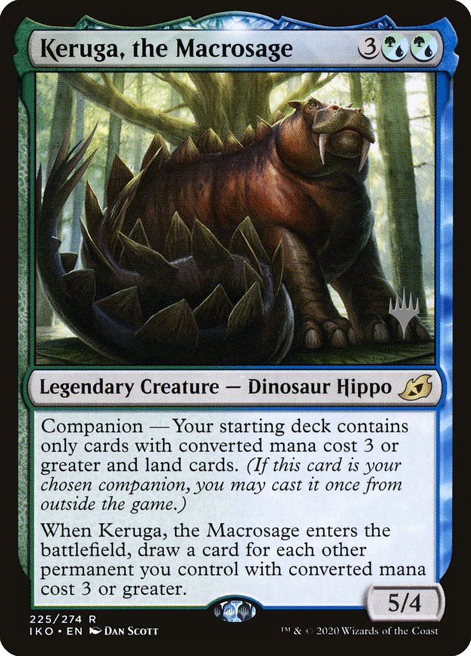 Keruga, the Macrosage (Promo Pack) [Ikoria: Lair of Behemoths Promos] | Shuffle n Cut Hobbies & Games