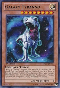 Galaxy Tyranno [PRIO-EN003] Rare | Shuffle n Cut Hobbies & Games