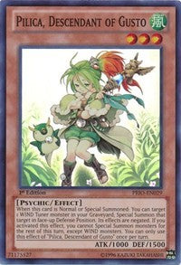 Pilica, Descendant of Gusto [PRIO-EN029] Super Rare | Shuffle n Cut Hobbies & Games