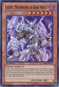 Lucent, Netherlord of Dark World [PRIO-EN031] Super Rare | Shuffle n Cut Hobbies & Games