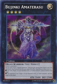 Bujinki Amaterasu [PRIO-EN052] Secret Rare | Shuffle n Cut Hobbies & Games