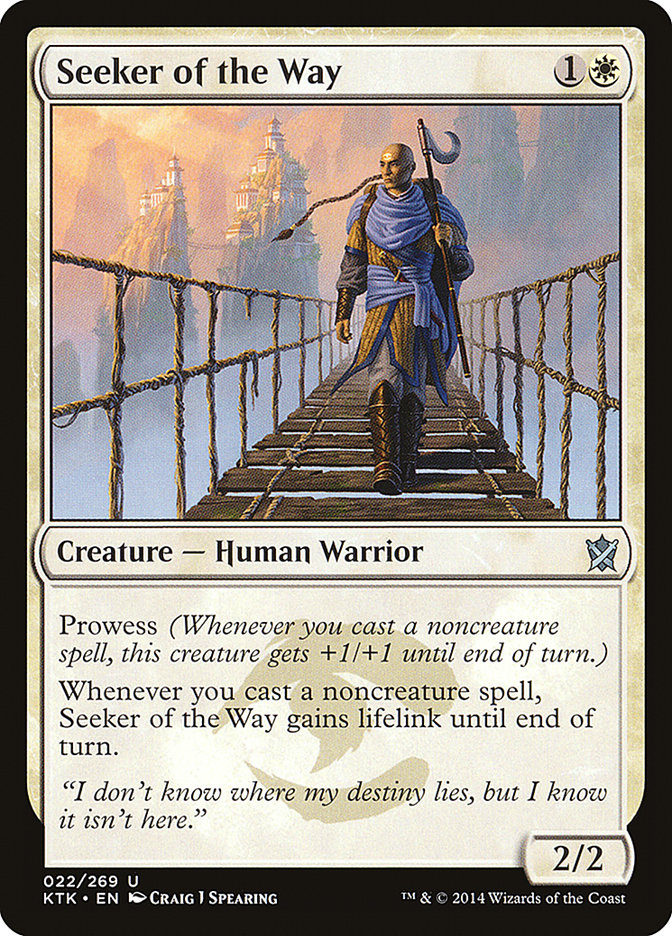 Seeker of the Way [Khans of Tarkir] | Shuffle n Cut Hobbies & Games