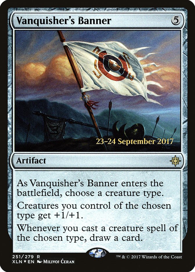 Vanquisher's Banner [Ixalan Prerelease Promos] | Shuffle n Cut Hobbies & Games