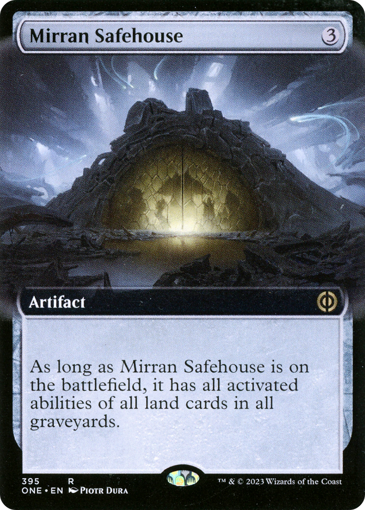 Mirran Safehouse (Extended Art) [Phyrexia: All Will Be One] | Shuffle n Cut Hobbies & Games