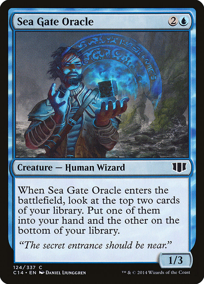 Sea Gate Oracle [Commander 2014] | Shuffle n Cut Hobbies & Games