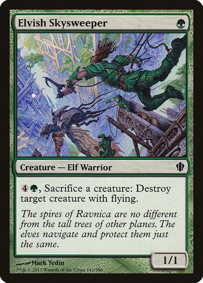 Elvish Skysweeper [Commander 2013] | Shuffle n Cut Hobbies & Games