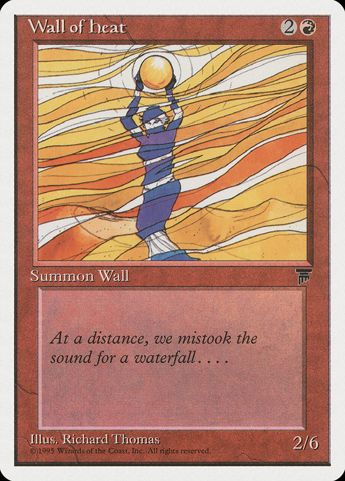 Wall of Heat [Chronicles] | Shuffle n Cut Hobbies & Games