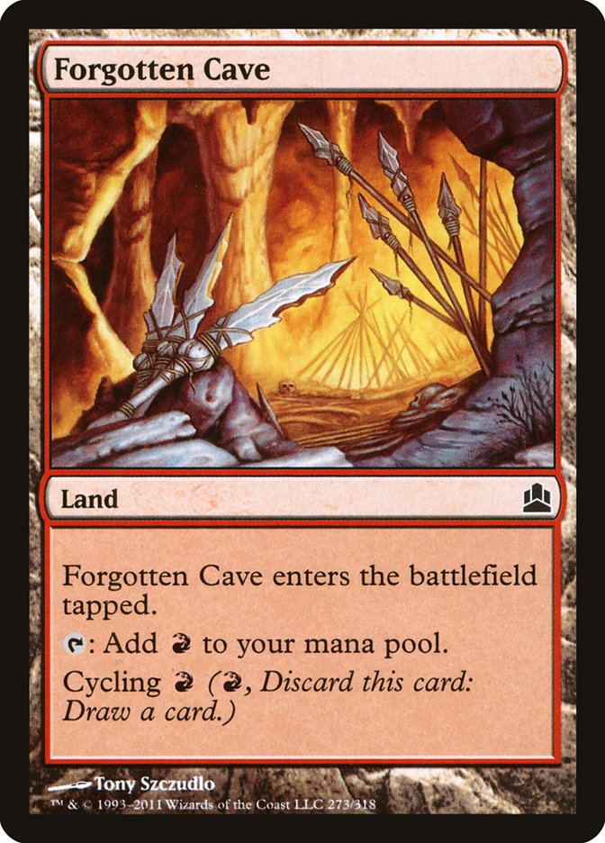 Forgotten Cave [Commander 2011] | Shuffle n Cut Hobbies & Games