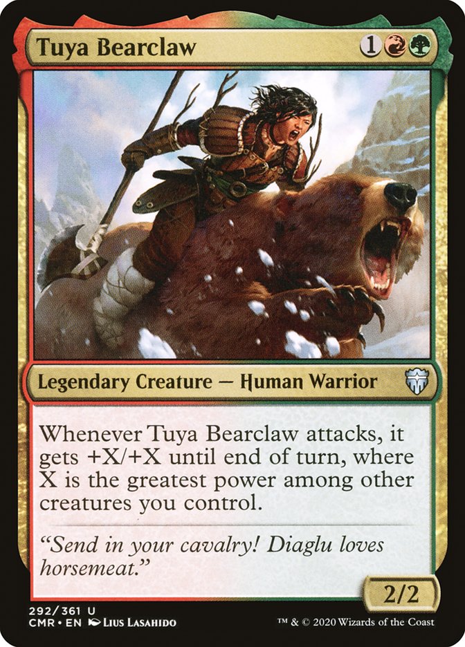 Tuya Bearclaw [Commander Legends] | Shuffle n Cut Hobbies & Games